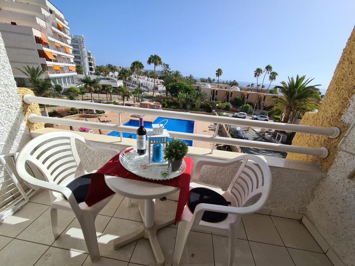 Borinquen Only 280 Meters To The Beach, Balcony With Sea View, Heated Pool, Wifi Playa de las Americas  Exteriér fotografie